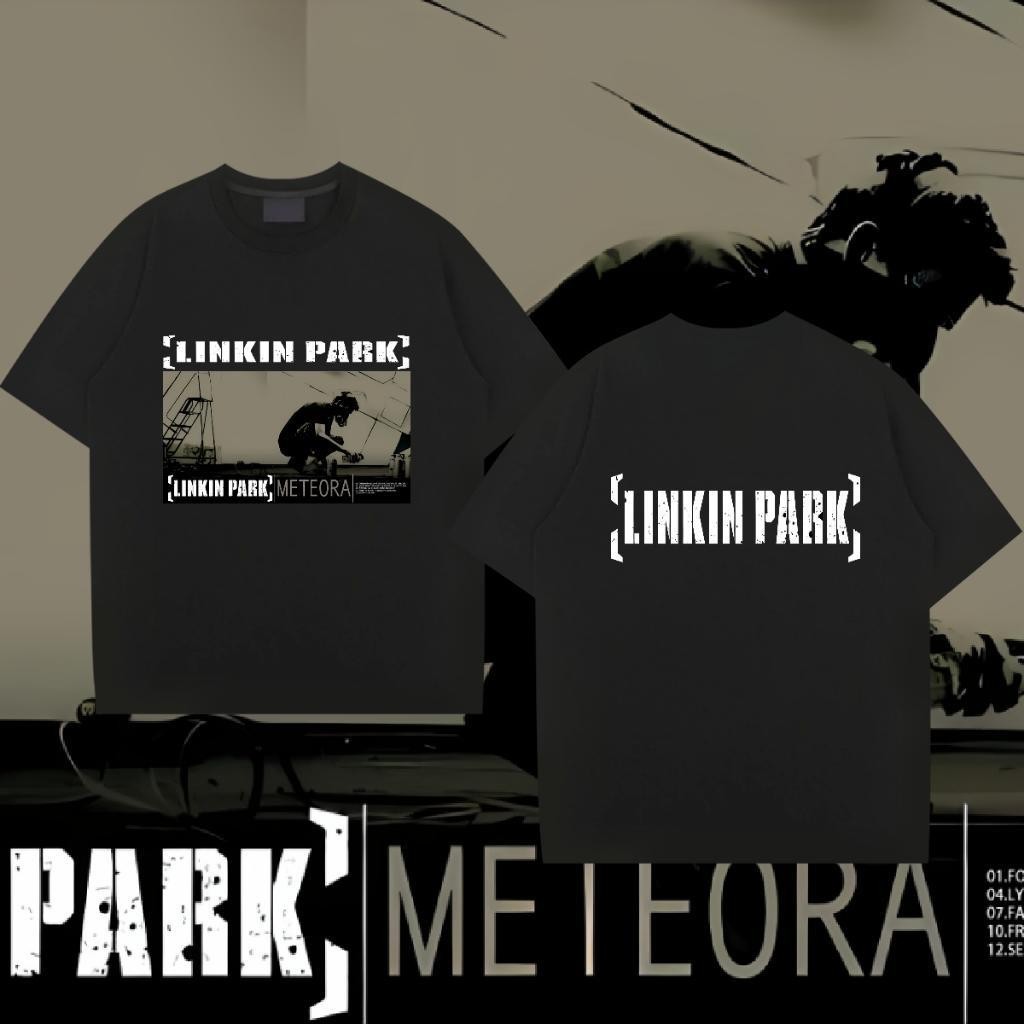 ผ้าฝ้าย 100% Flash SaleLinkin Park เสื้อยืด พรีเมี่ยม พิมพ์ลาย METEORA สําหรับผู้ชาย Man Clothing