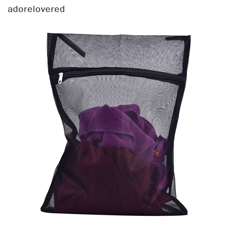 Adorelovered เสื้อผ้าเครื่องซักผ้าถุงซักผ้ามีซิปตาข่ายไนลอนสุทธิ Bra ถุงซักผ้า gafds