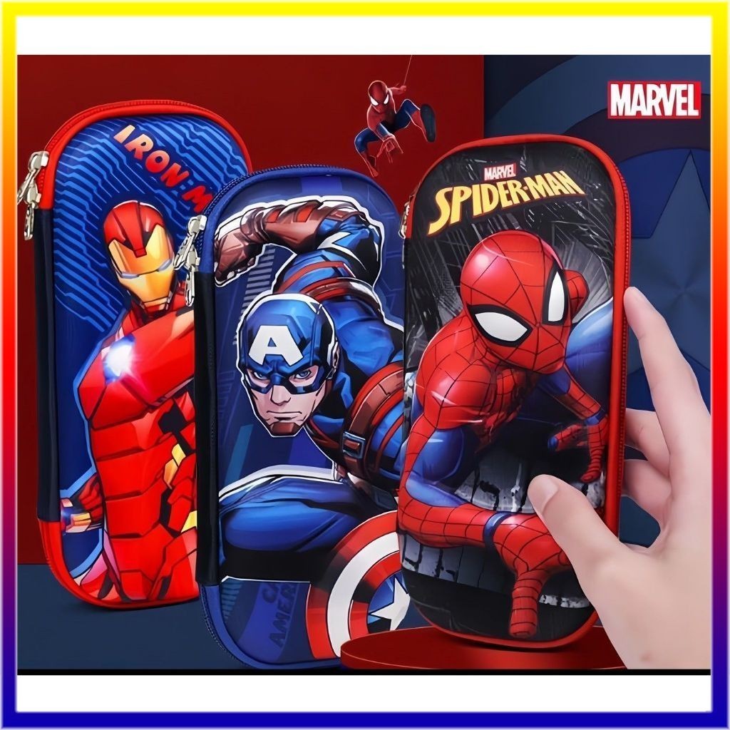 3D กระเป๋าดินสอ กล่องดินสอ ลายการ์ตูน ความจุขนาดใหญ่