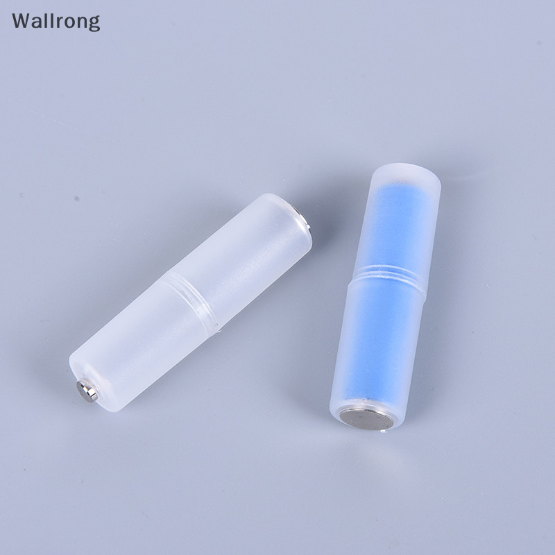 Wallrong AAA เป็น AA Converter Adapter Holder Case Cell Switcher Adaptor Box ใหม่