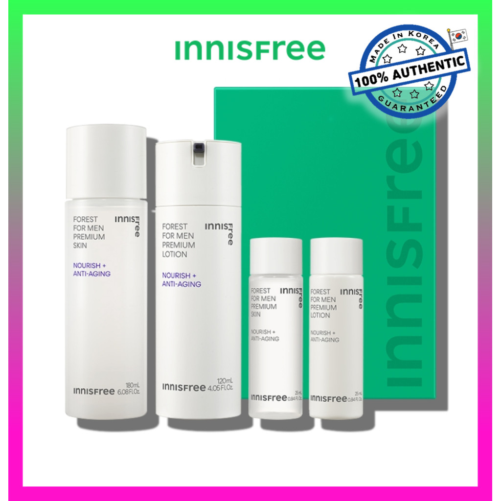 Innisfree Forest for Men Premium Skincare Set (2024 AD)