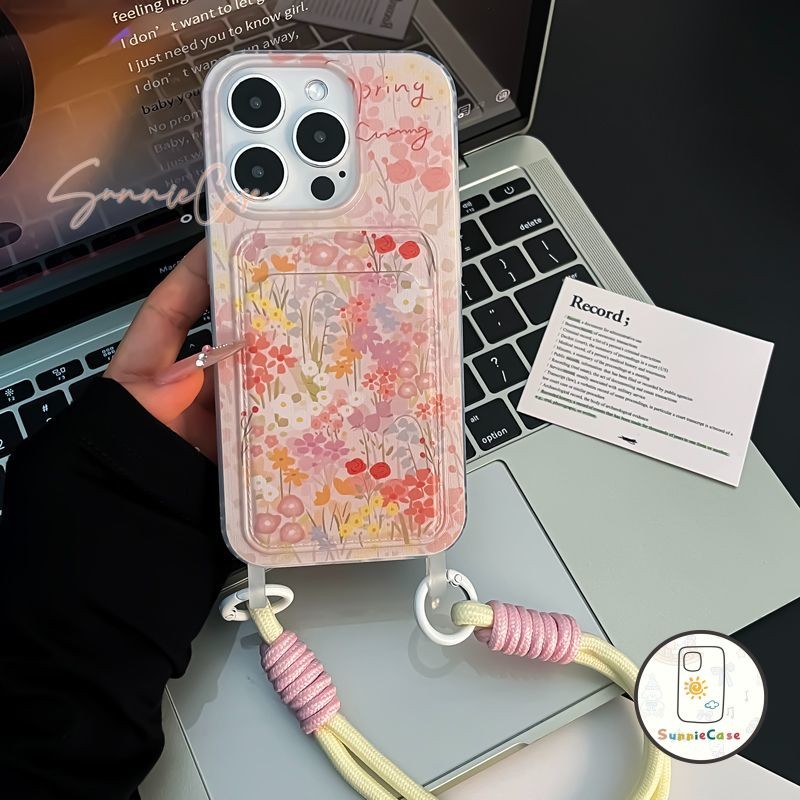 สีดอกไม้แฟชั่นการ์ตูนดูเดิล เคสสำหรับIPhone 14 11 15 1613 12 Pro Max 7Plus 14 7 8 15 Plus XR X XS Max SE 2020 เคสไอโฟน