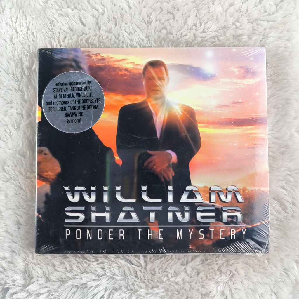 Z721 William Shatner Pober The Mystery CD อัลบั้มในสต็อก A1128