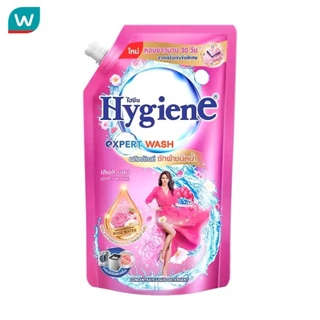 Hygiene ไฮยีน ผลิตภัณฑ์ซักผ้าสูตรเข้มข้น เอ็กซ์เพิร์ท วอช เลิฟลี่ บลูม ถุงเติม 600 มล.