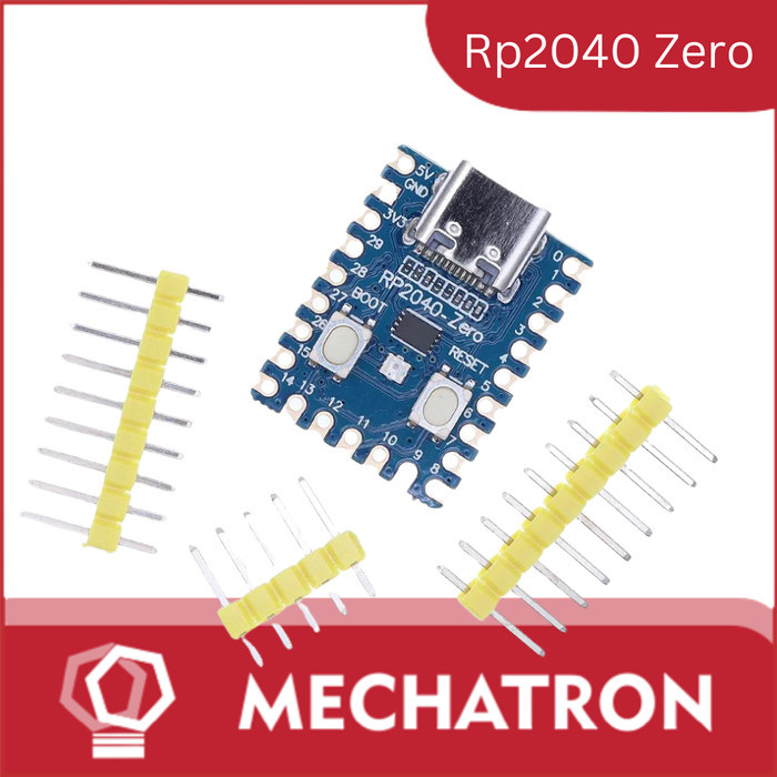 ES99 Raspberry Pi Pico RP2040 Zero Board RP2040-Zero Small Tiny Mini - ไม่มีบัดกรี