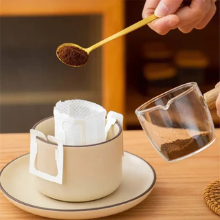 ถุงดริปกาแฟ ถุงกรองชา แบบใช้แล้วทิ้ง | 1 ห่อ 50 ซอง เหมาะสำหรับชงกาแฟสด ชงชา กรองง่าย สะดวก