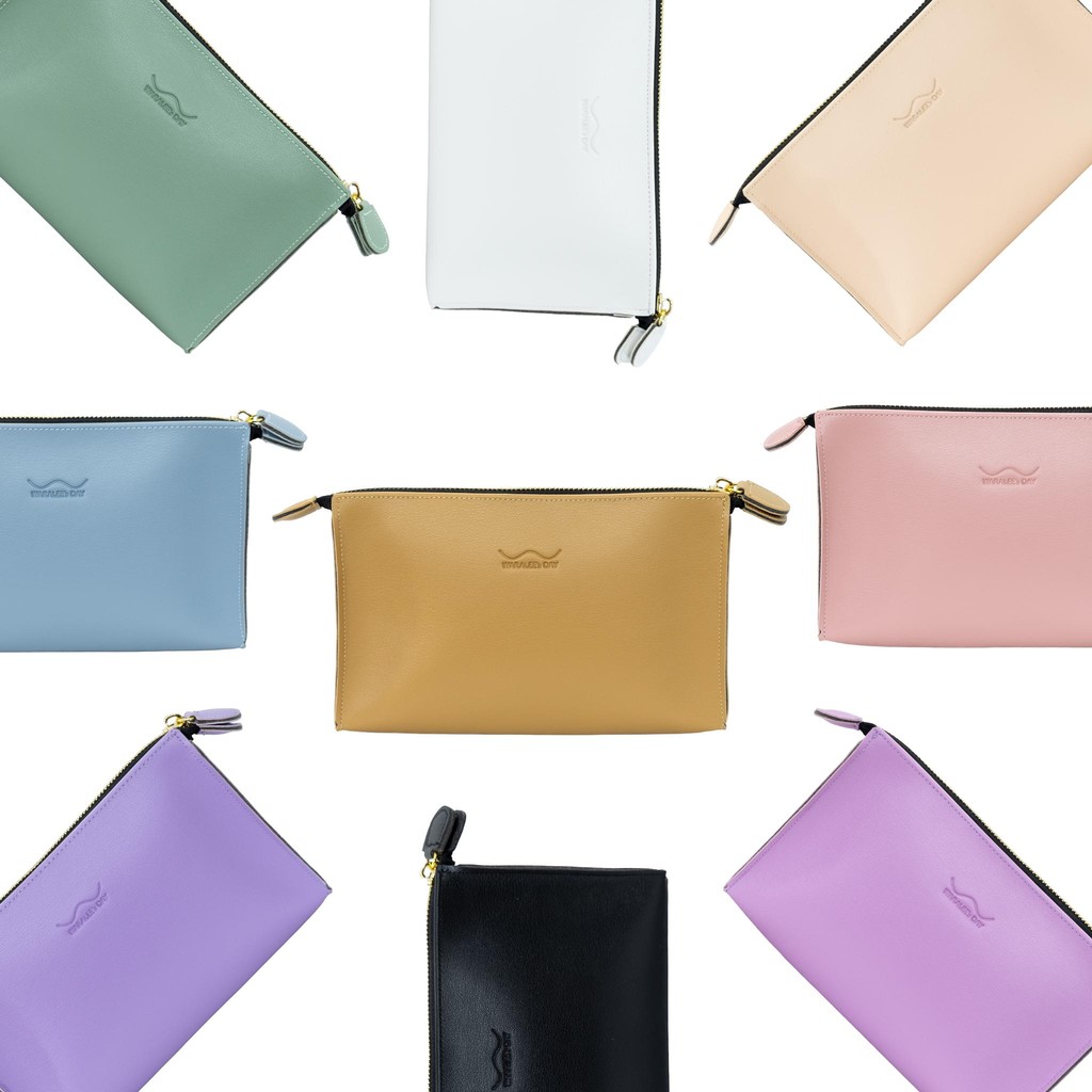 Waralee's Day - Junior Pouch กระเป๋าสำหรับเก็บของชิ้นเล็ก เช่น เครื่องสำอาง เหรียญ หรือของใช้ส่วนตัว