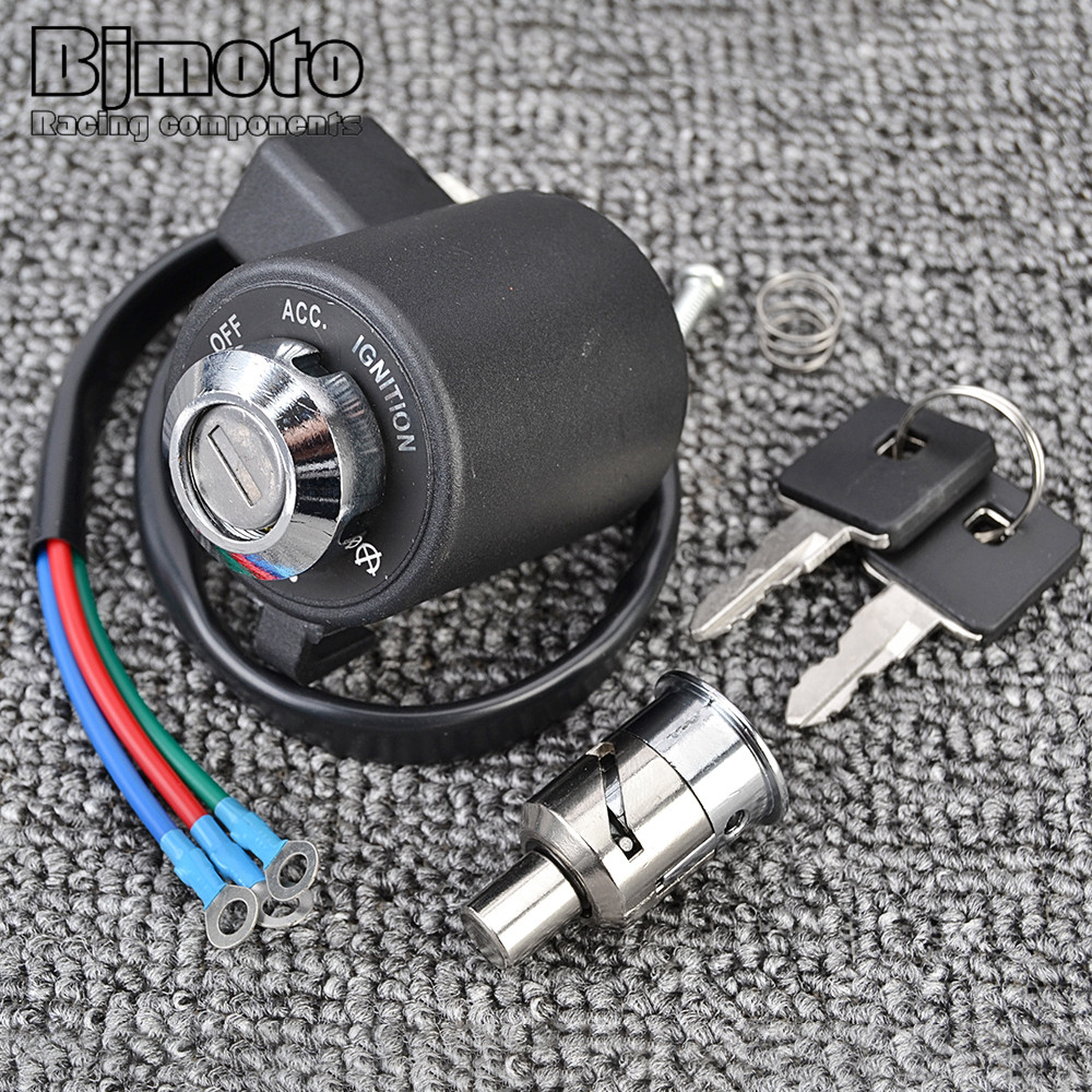 สวิตช์จุดระเบิดล็อคกุญแจสําหรับ Harley Davidson XL883 XL1200 XL 883R XL1200C/CP/L/N/R/S/X/HUG SPORTSTER 1200 SPORT SPORT SPORT