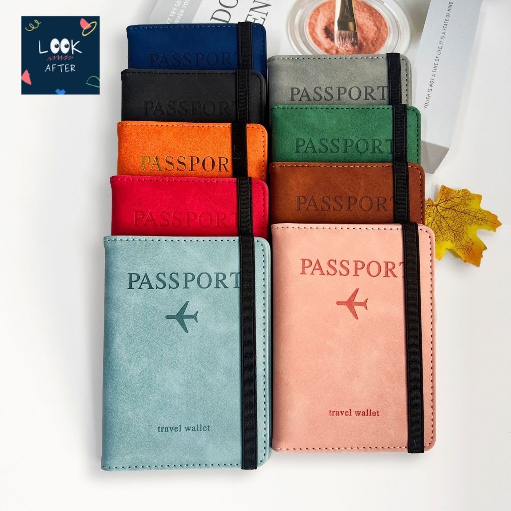 Look After ปก Passport พาสปอต มี 2 แบบ แบบหนัง/ แบบใส ป้องกันฝุ่น พร้อมส่งจากประเทศไทย