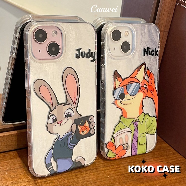 🔥GOOD🔥เคส IPHONE 11 13 15 14 12 16 Pro Max 15 14 7 8 Plus XR XS MAX เคสโทรศัพท์ลายการ์ตูน CASE คู่รักกันกระแทก