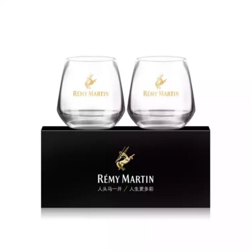 Original Human Head Horse (Remy Martin Double Glass Gift Box xo แก้วไวน์ แก้วไวน์แก้วเดี่ยวจัดส่ง vj