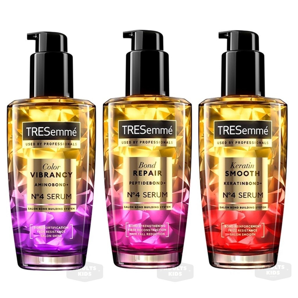 ลดเพิ่ม 30% Tresemme เซรั่มบำรุงผม เทรซาเม่ ผสานด้วยอะมิโน แอสิดเนื้อเซรั่มบางเบา ไม่เหนอะ ช่วยล็อคสีผม ขนาด 100 มล