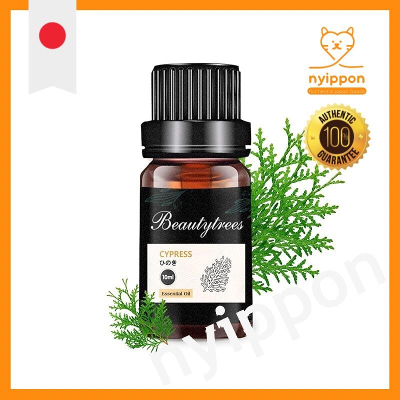 Beautytrees Hinoki Aroma Oil 10ml Natural 100% for Aroma Diffuser, Aroma Stone, Humidifier, and Mass