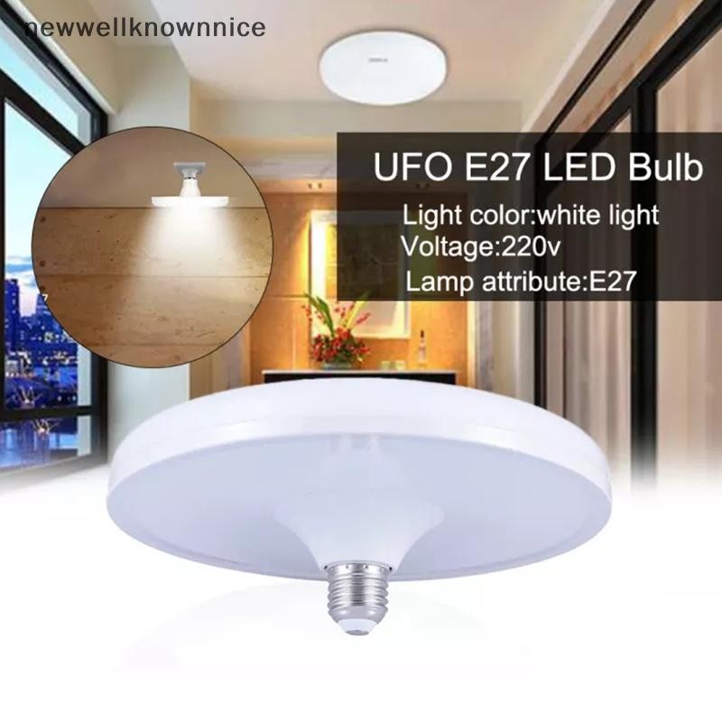 Newwellknownnice หลอดไฟ Led E27 โคมไฟ Led Super Bright 20W 220V UFO ไฟ Led ในร่มสีขาว Lightg โคมไฟตั้งโต๊ะโรงรถ TH