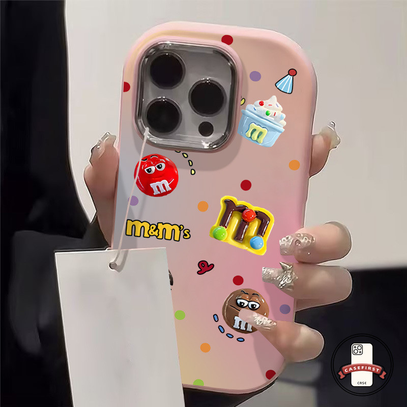 แฟชั่นการ์ตูนน่ารักช็อคโกแลตเคสอ่อนเข้ากันได้กับ IPhone 11 14 13 15 12 Pro Max 7Plus 14 7 15 8 Plus XR X XS Max SE 2020