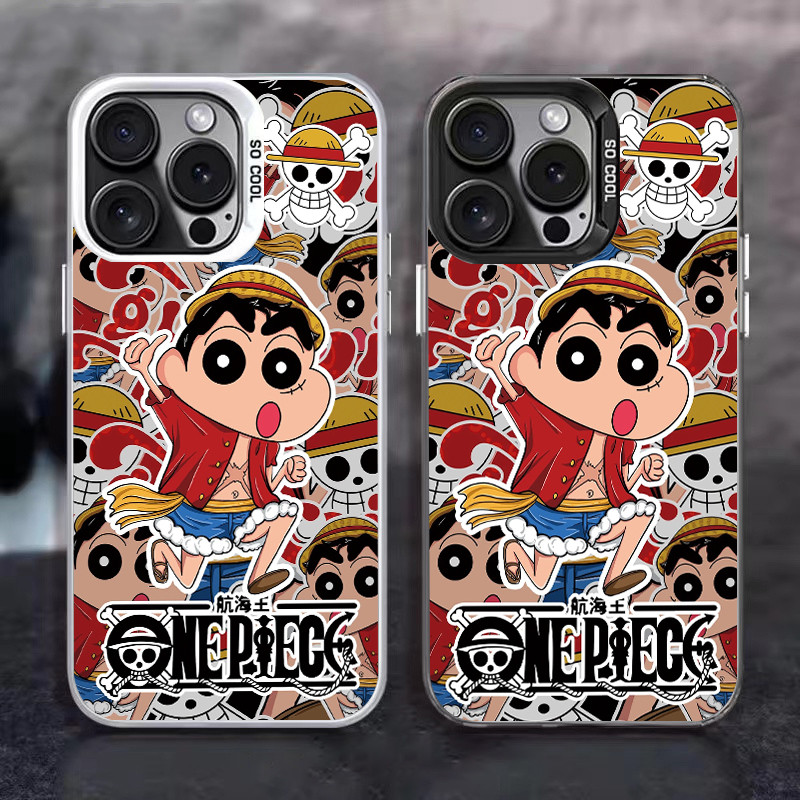 POPPA เคสโทรศัพท์อะนิเมะการ์ตูน น่ารัก ไอโฟน11 For iPhone12 13 14 15Pro MAX X XS XR XS 6 7 8Plus เคสโทรศัพท