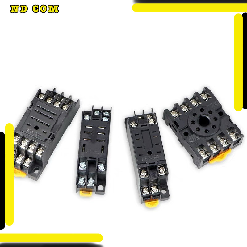 สุดคุ้ม! ขาเสียบ ขาเสียบรีเลย์ ซ็อกเก็ต LY2 MY2 MY4 MK2I 8ขา 14ขา  ยี่ห้อธรรมดา