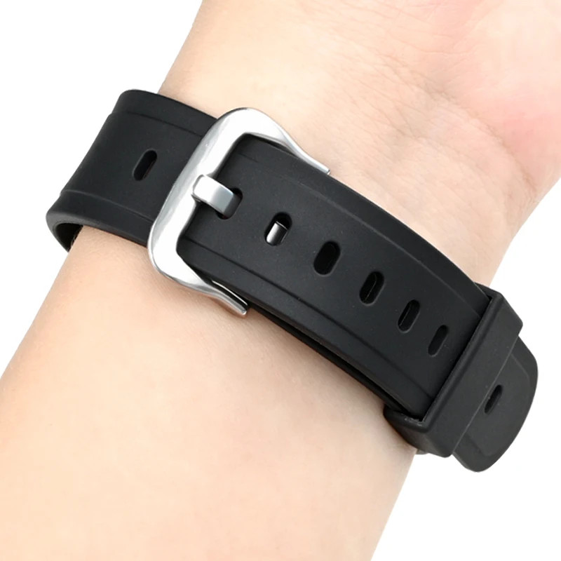 ยางเรซิ่นสายนาฬิกาสําหรับ Casio AW-90H-7E / AW-90H-9E AW-90H -7B/ AW-90H - 2B เปลี่ยนสายรัดข้อมือเข็มขัดอุปกรณ์เสริม