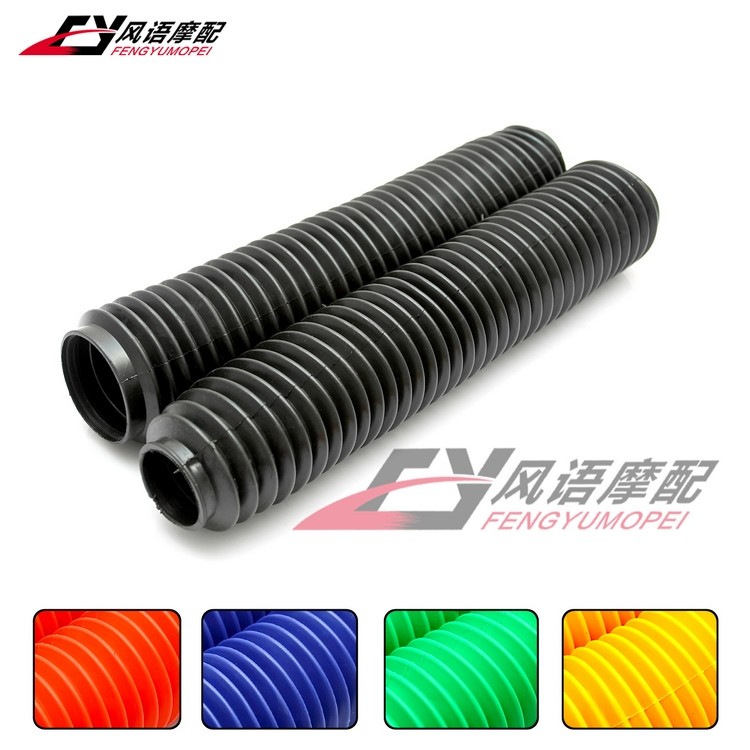 สินค้าใหม่ XR250 KLX250 DRZ250 TTR250 รถออฟโรดดัดแปลงส้อมด้านหน้าฝาครอบโช้คอัพโช้คอัพหน้าฝาครอบกันฝุ่น