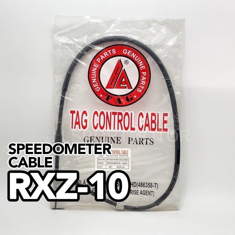 YAMAHA RXZ-10 (CATALYZER) สาย SPEEDOMETER 5PV-H355-00 สาย SPEEDO METER RXZ-5PV
