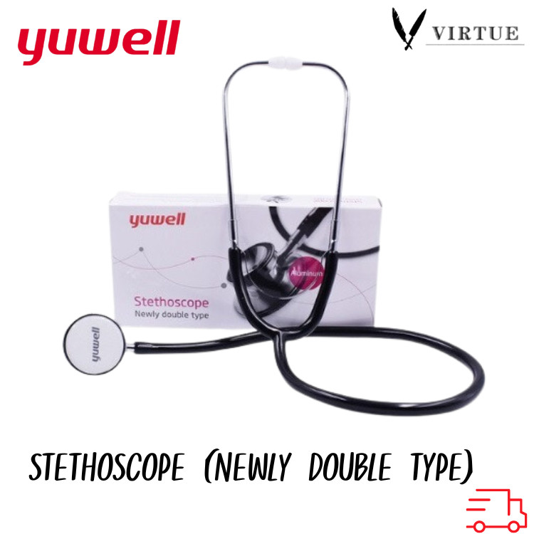 Yuwell Stethoscope newly double type หูฟังแพทย์ สามารถใช้ฟังได้ 2 ด้าน