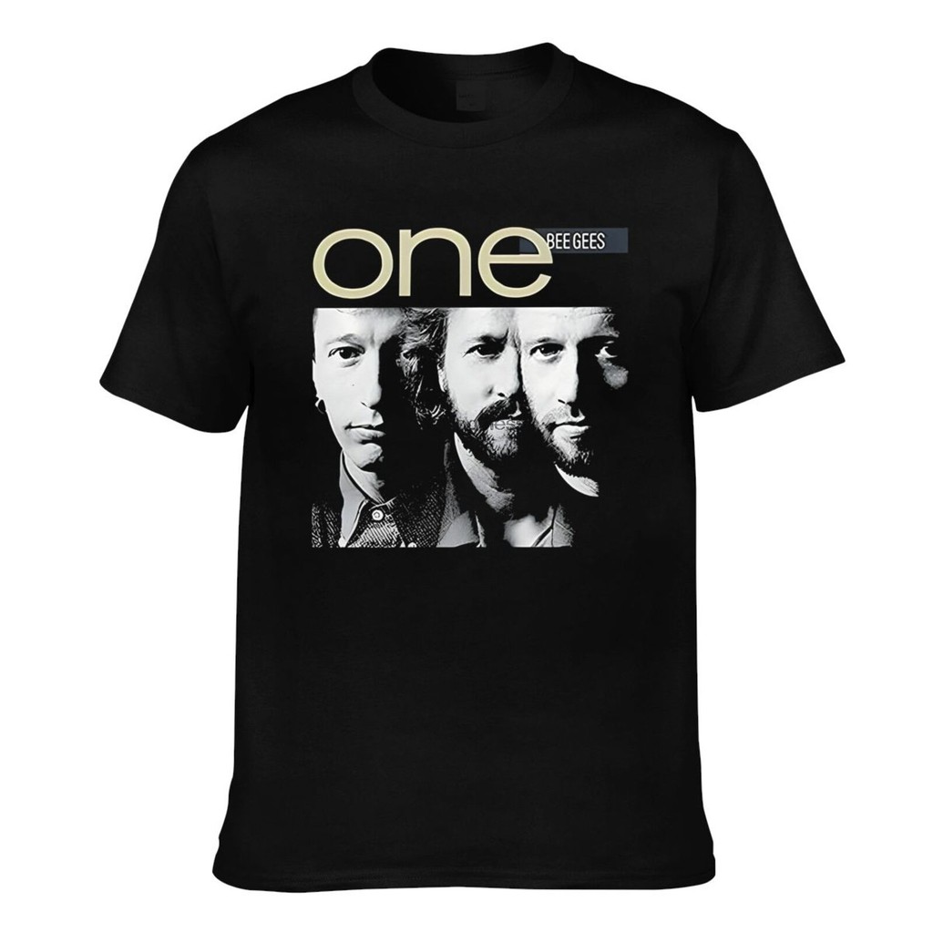 เสื้อยืดลําลองผู้ชาย Bee Gees คุณภาพดีผ้าฝ้ายแท้