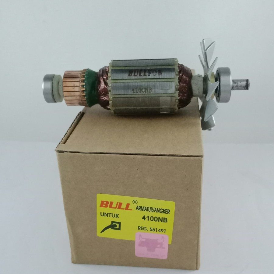 MESIN BULL armature 4100NB สําหรับเครื่องเลื่อยวงเดือน/แขนโรเตอร์ dynamo 4100NB