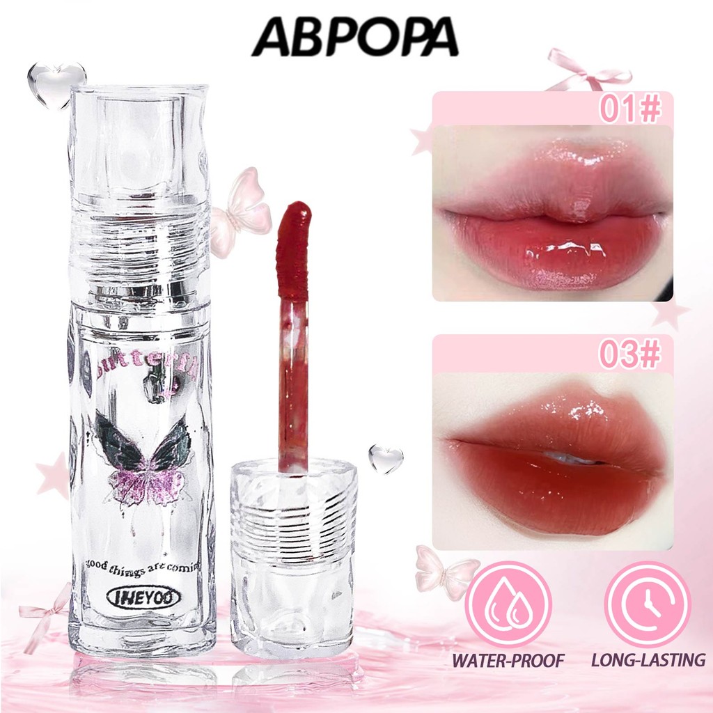 Ineyoo Vitreous Watery Gloss ลิปกลอสสําหรับความชุ่มชื้นยาวนาน