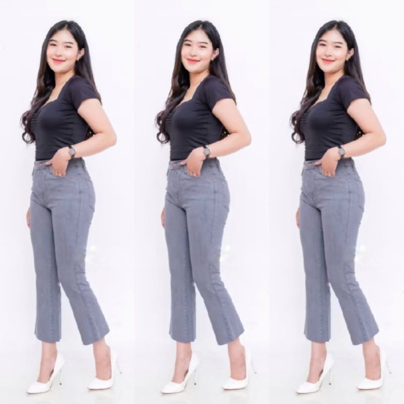 กางเกงยีนส์ตัดกางเกง7/9พับกางเกงยีนส์พรีเมี่ยม/กางเกงยีนส์ผู้หญิง/กางเกงตัด/กางเกงไวรัส
