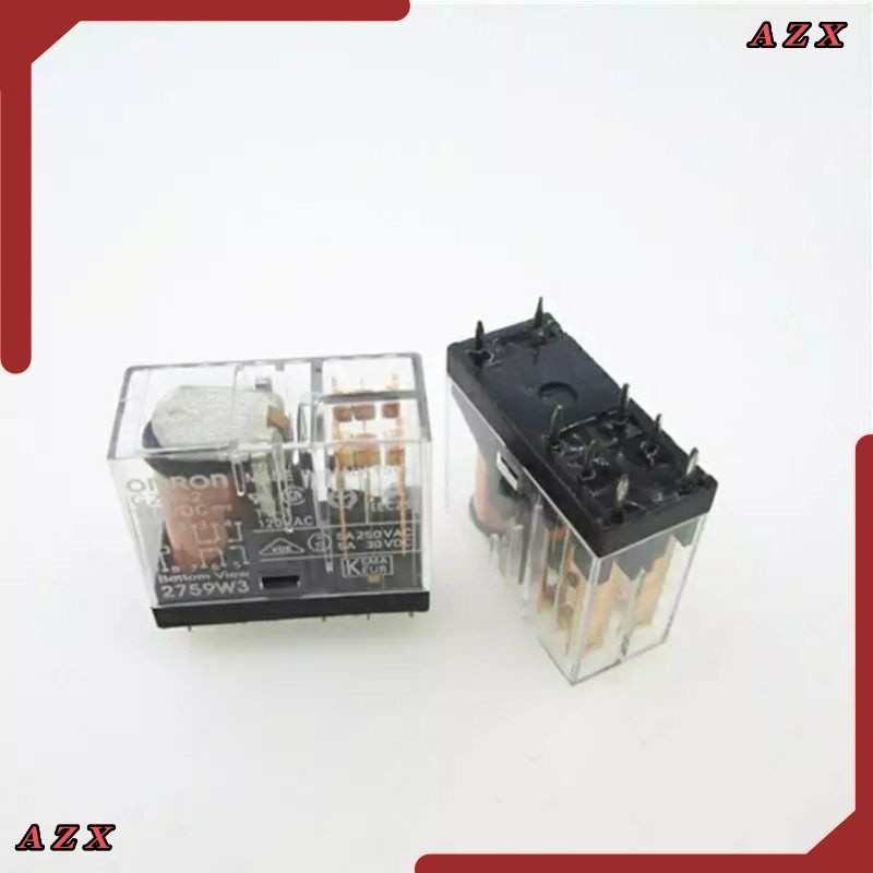 ในไทย! G2R-2 OMRON รีเลย์ G2R-2-12VDC 12VDC 24vdc 8pin ส่งทุกวัน