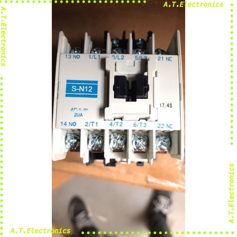 ถูกสุด! sn12 24v 20a แมกเนติก​คอนเเทรกเตอร์