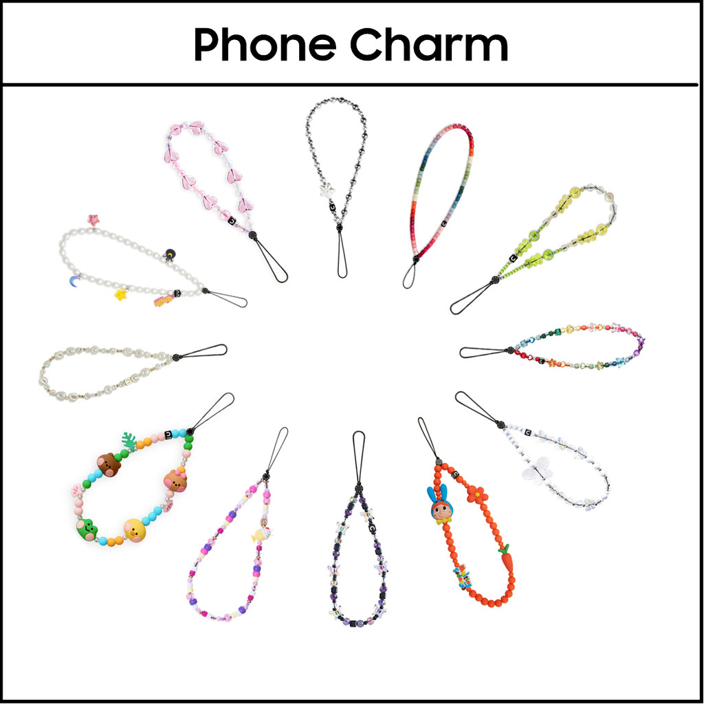 Casetify Wrist Phone Charm Bracelet Lanyard ผีเสื้อหัวใจมุกสายรุ้งข้อมือโทรศัพท์มือถือสร้อยข้อมือเชือกเส้นเล็กสําหรับ iPhone 16 15 14 7 8 Plus X XS XR 11 12 13 Pro Max มือ Catenary ฝาครอบ