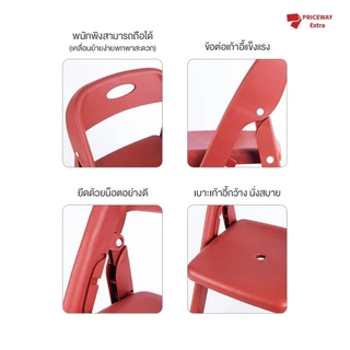 เก้าอี้เด็กพับได้ S/M มินิ แข็งแรง รับ50กก. พกพาง่าย มี4สี ปลอดภัยสำหรับเด็ก