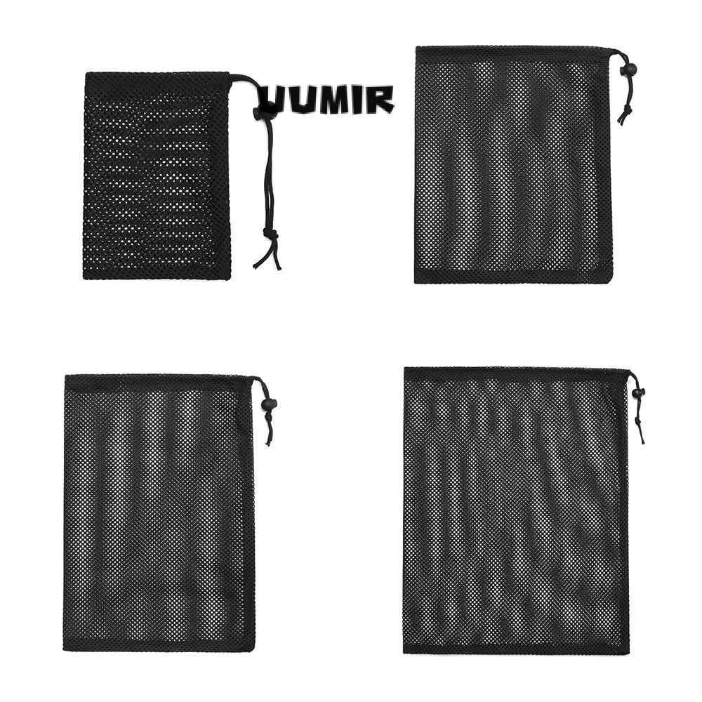 Uumir Mesh Drawstring Bag Travel Multi Purpose Home Laundry Bag