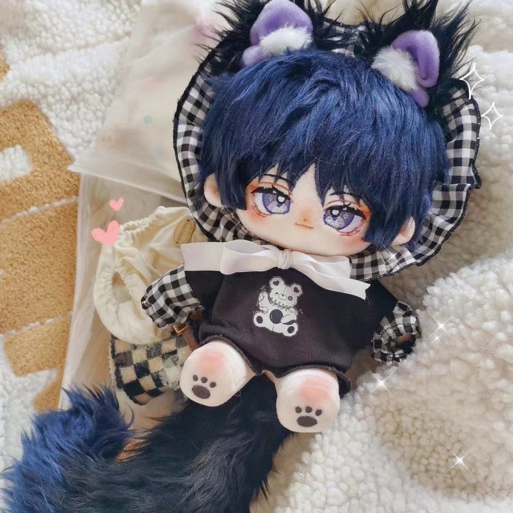 [ขายร้อน] Yuanshen Sanbing Attibute Rain Chime Star San 20cn พัดลมตุ๊กตาผ้าฝ้ายสินค้าของแท้ตุ๊กตาน่ารักสาวของขวัญ