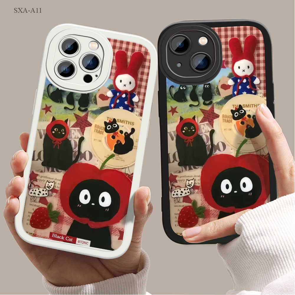 Samsung Galaxy A54 A15 A22 A34 A05S A05 A03 A14 A73 A11 A12 A13 A23 A51 A71 A52 A50 A50S A53 A03S A04 4G 5G  ดอกไม้ เคส