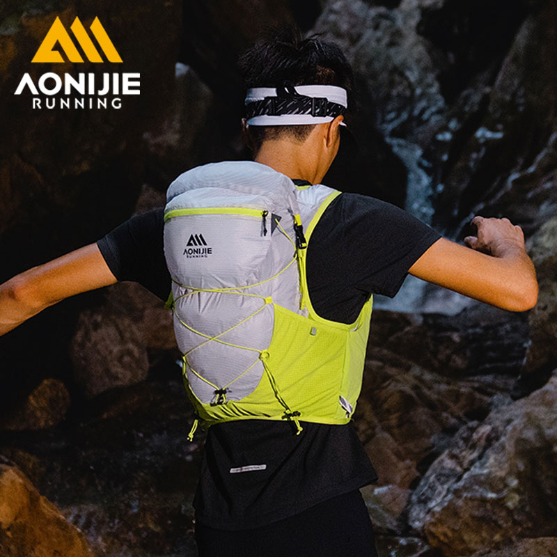 Aonijie C9116-15L กระเป๋าเป้สะพายหลังเดินป่า Trail Running Hydration Bag สําหรับขี่จักรยานกลางแจ้ง C