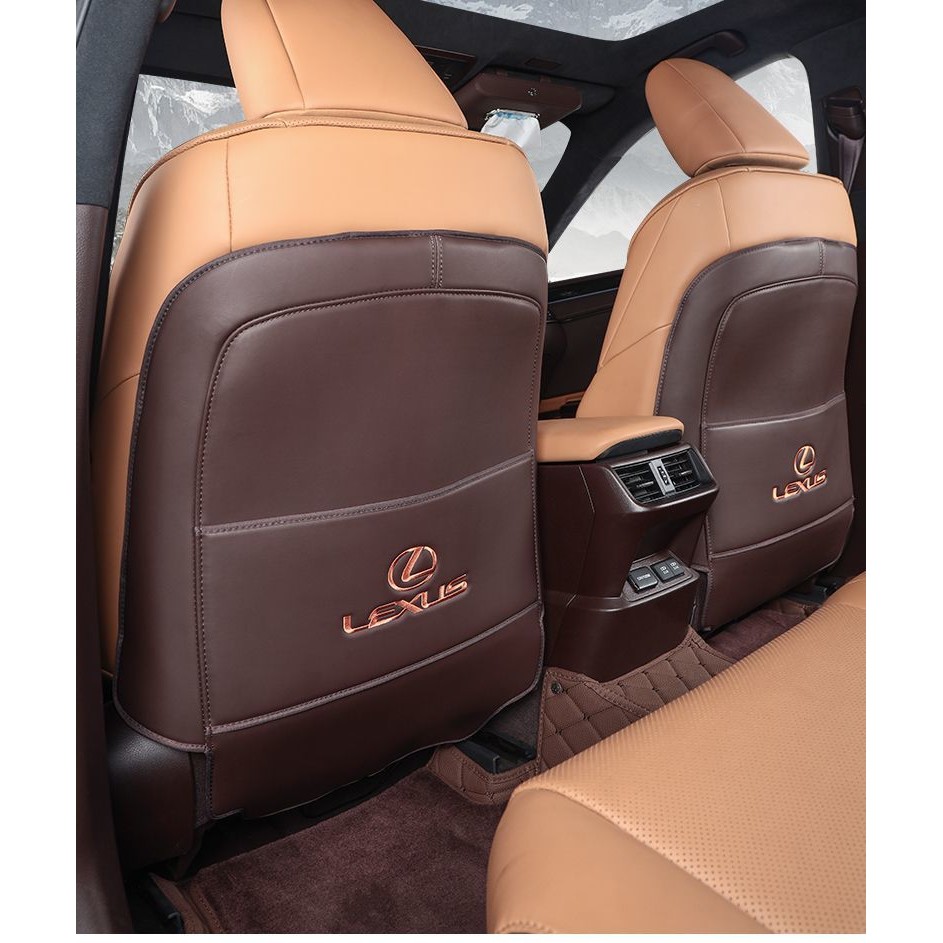 Lexus es300h nx200 es200 x300 อุปกรณ์ตกแต่งภายในรถยนต์ที่นั่งด้านหลัง Kick Pad Original สีรถแผ่นป้อง