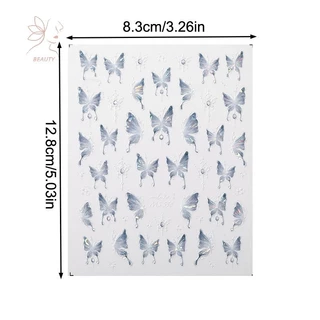 [maybeauty] Shape Shiny Nail Sticker Nail Stying Stereoscopic Nail Decal DIY Art Salon Artผู้ที่ชื่นชอบ {TH}