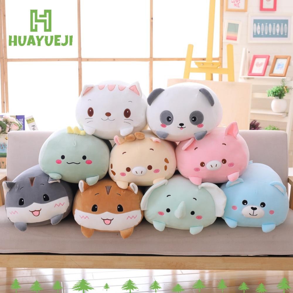 ยูจิ สัตว์การ์ตูนหมอน,ซูเปอร์นุ่มแพนด้ามังกรหมูแมวหมีของเล่นตุ๊กตาหมอน,น่ารักเด็กของขวัญวันเกิด20เซนติเมตรตุ๊กตาสัตว์