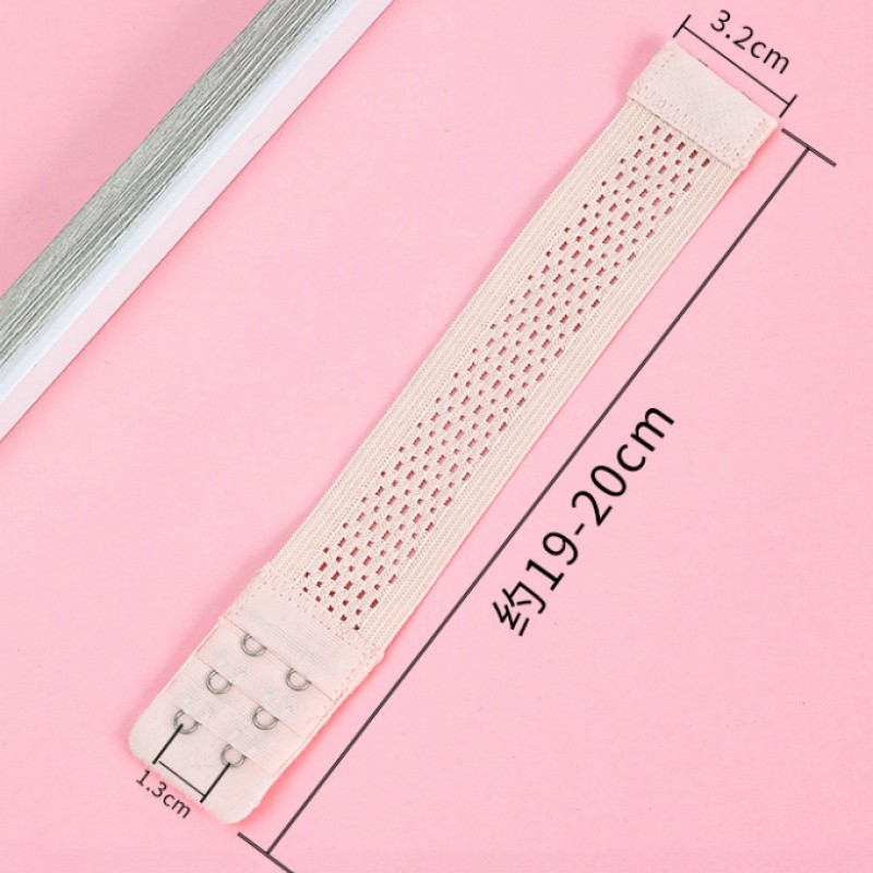 3แถว2หัวเข็มขัดชุดชั้นในตะขอ ส่วนต่อขยาย ยืดหยุ่นกลวงขยายวง20ซม - รูปที่ 6