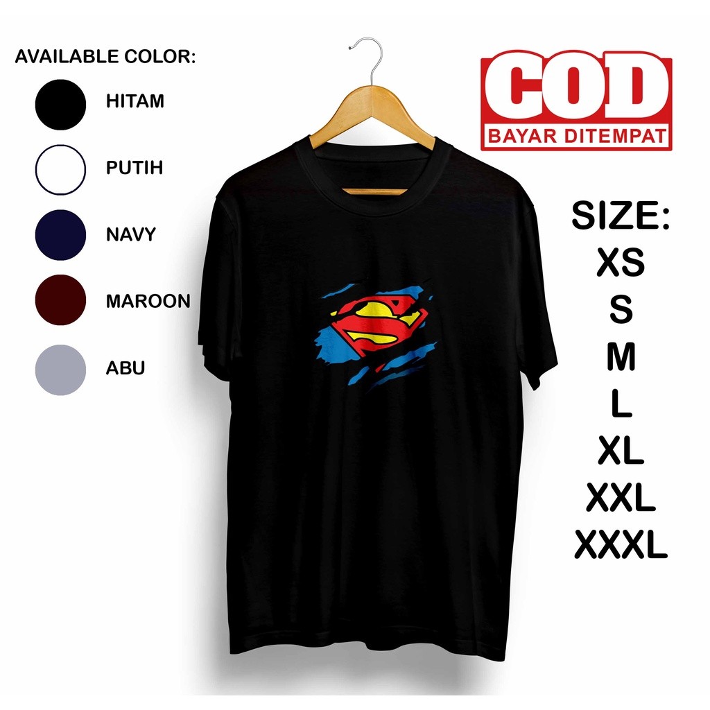 ANIME T-SHIRT ICON T-SHIRT & LOGO SUPERMAN LOGO