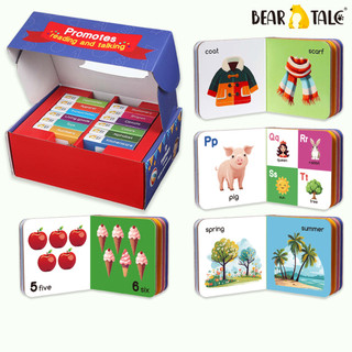BEAR TALE Boxset of Board Books for Kids Cognitive Books English Learning For Early Educational