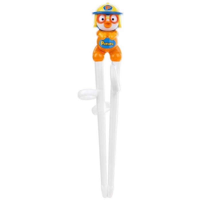 Edison Training Pororo Chopstick / ตะเกียบเด็ก BPA FREE Original - Fireman
