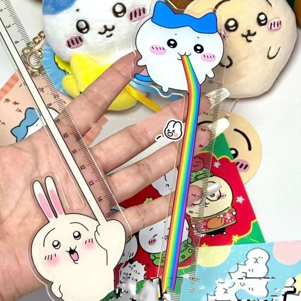น่ารักสร้างสรรค์อะนิเมะ15เซนติเมตรไม้บรรทัดสนุกการ์ตูนไม้บรรทัดพลาสติก น่ารัก แฟชั่นเครื่องเขียนอุปกรณ์สํานักงานนักเรียน
