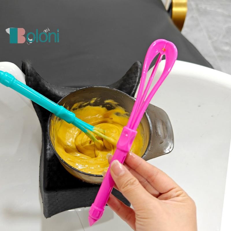 [โบโลนี] มัลติฟังก์ชั่ทําผมครีมปัดสีผมผสมกวนแปรงย้อมผมเครื่องมือจัดแต่งทรงร้านทําอุปกรณ์ตัดใหม่