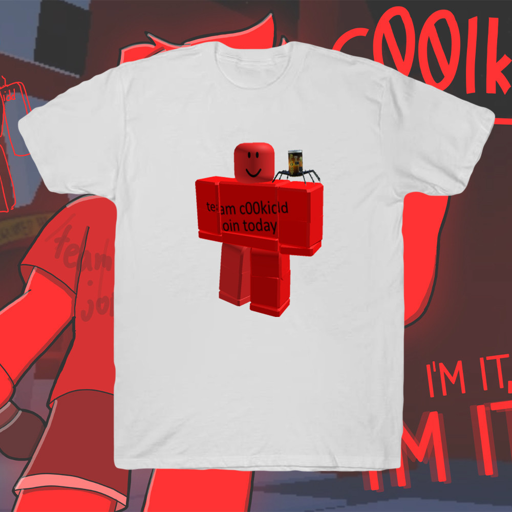 เสื้อเด็กทีม c00lkidd เข้าร่วมวันนี้, Roblox, Hacker, Forsaken, Gamer เครื่องแต่งกาย, เสื้อยืดสําหรั