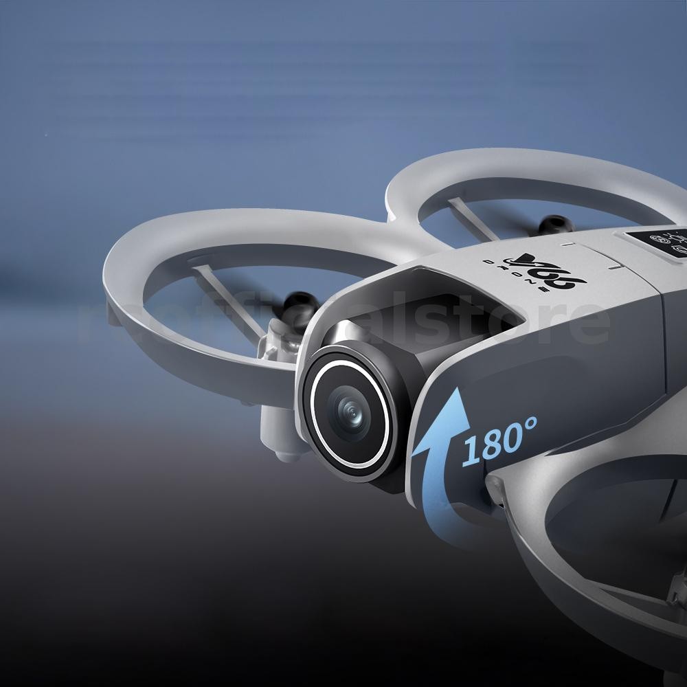 YRC V66 2.4G WIFI HD กล้องคู่ 180° อิเล็กทรอนิกส์ปรับหลีกเลี่ยงอุปสรรค Optical Flow ตําแหน่ง Hover LED Night Navigation Light RC Drone Quadcopter RTF ราคา ถูกที่สุด ดีลบีเคเค แกลเลอรีภาพที่ 6