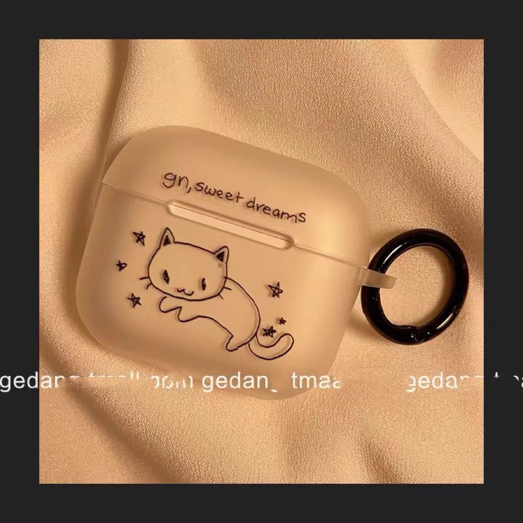 เกาหลีเกาหลี ins Star Cat airpods3 เคสป้องกัน pro หูฟังไร้สายกรณี airpod2 รุ่น aipods กรณี
