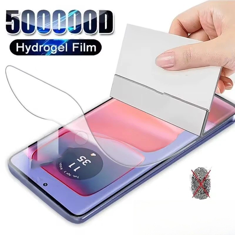3PCS Hydrogel ฟิล์มสําหรับ Moto Edge 20 30 40 50 Fusion Lite Pro Ultra Neo UW ป้องกันหน้าจอ